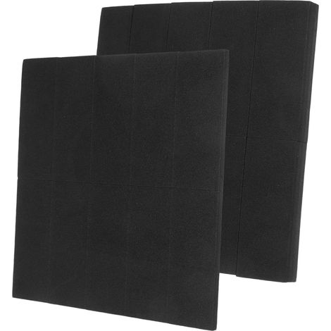 Lot de 20 butées de tête de lit en mousse noire pour canapé-lit (1/5)