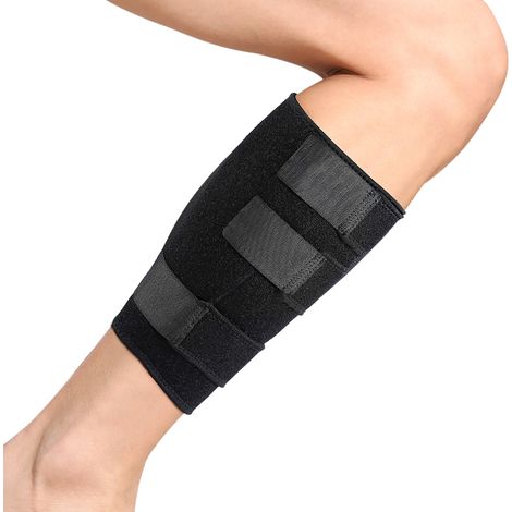 Attelle compression mollet – Manchon tibia, soutien sportif et confort (1/5)