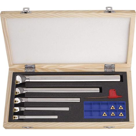JEU D'OUTILS À PLAQUETTES 90° POUR TOUR MEATUX FERVI KISTCMT