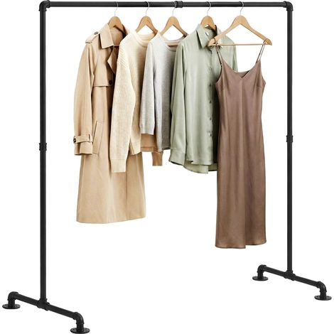 Portant a vetements Jersey Noir  150 cm