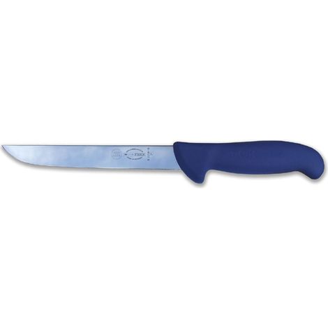 Coltello da disosso, lama larga, coltello rigido, 18 cm, blu, DICK