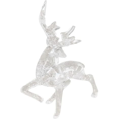 Décoration de Noël lumineuse : famille de cerfs - Décoration extérieure de Noël et d'hiver pour les jardins de devant (1/5)