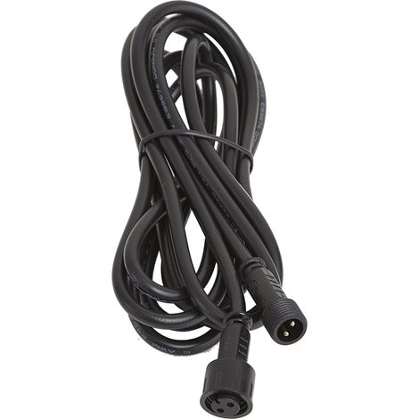 QAZQA Extension Cable 12V 2 meters Black IP67 - Voltaire (1/3)