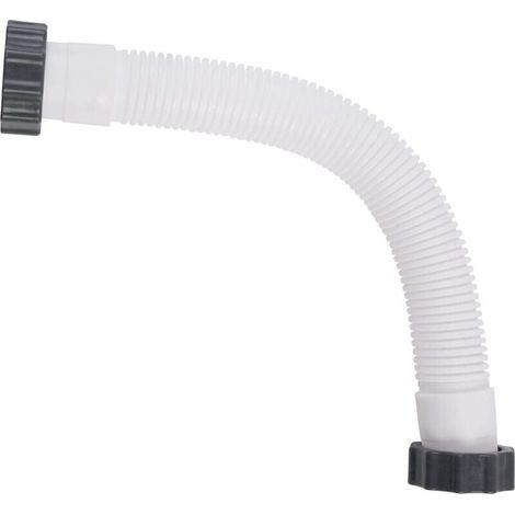 Tuyau flexible de rechange pour filtre de piscine, tuyau de pompe de piscine, tuyau d\'aspiration,blanc,40.6cm (1/5)