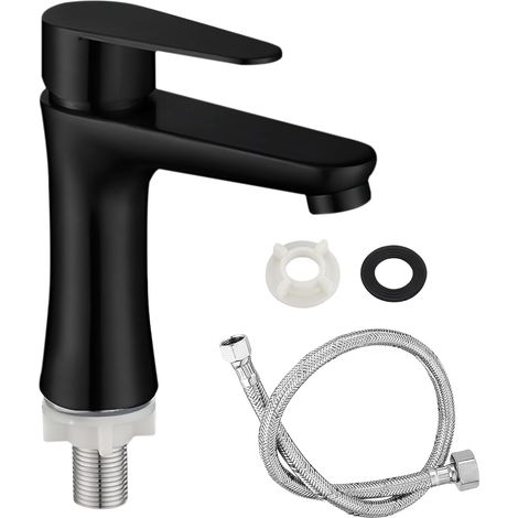 Robinet de Salle de Bain en Acier Inoxydable 304 Pour Lavabo, Cuisine Froide et Toilettes Invitées (1/5)