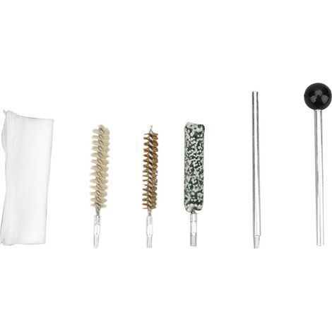 Ortviai Brosse de Nettoyage pour Tubes et Canalisations en Aluminium – Lot de 6 (Nylon, Acier, Laine) avec Tiges d’Extension (1/5)