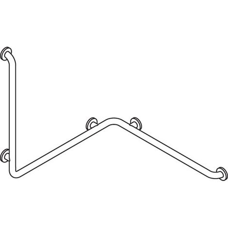 HEWI 801.35US200 95 Barres d'appui de douche sans bride H. (USA), S. 801 (1/2)