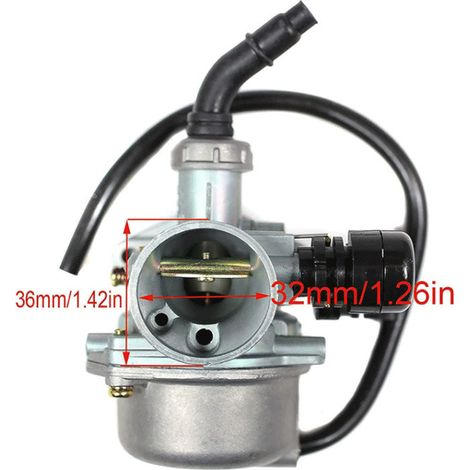 Le carburateur PZ19 convient aux VTT de 50cc, 70cc, 80cc, 90cc, 110cc et 125cc. (1/5)