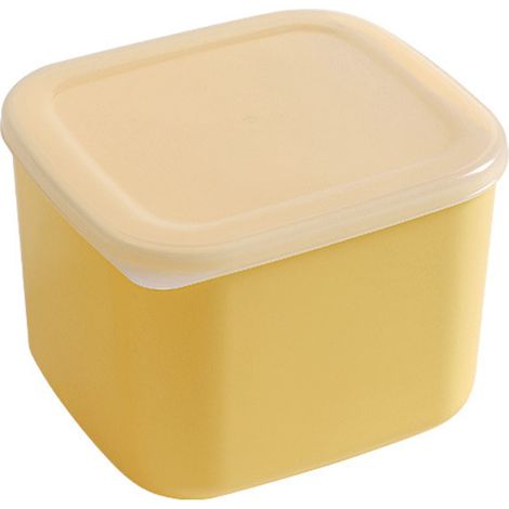 Boîte de Rangement pour Fromage en Tranches, Récipient Plastique Transparent Hermétique avec Couvercle pour Réfrigérateur (1/5)