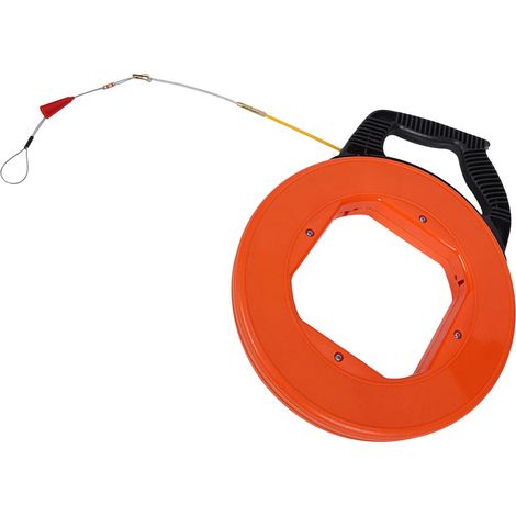 Kabelziehband, Zugwerkzeug aus ABS und Glasfaser für Elektrokästen und Zähler (1/5)