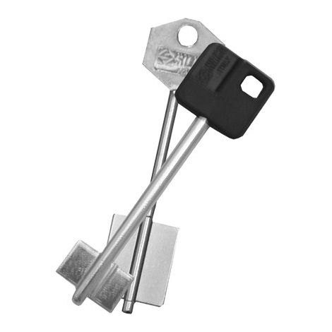 Chiave a Pompa Cr Rp Silca Ottone Nichelato 5 Pezzi