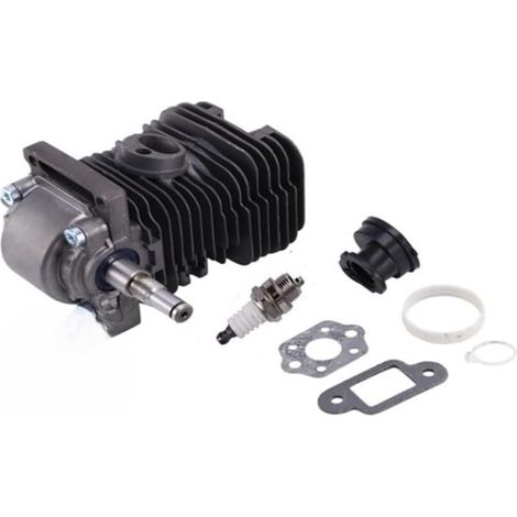 Kit cylindre de remplacement 38 mm pour moteurs 38 mm, compatible avec les outils de jardin MS170, MS180, 018 et 017 et les accessoires pour tronçonneuses thermiques. (1/5)