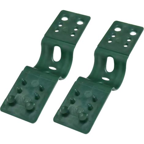 100 pièces de pinces rondes pour filet d'ombrage, fournisseur d'usine, filet d'ombrage agricole en PE vert, serre, papillon, pince en plastique Lin Yang