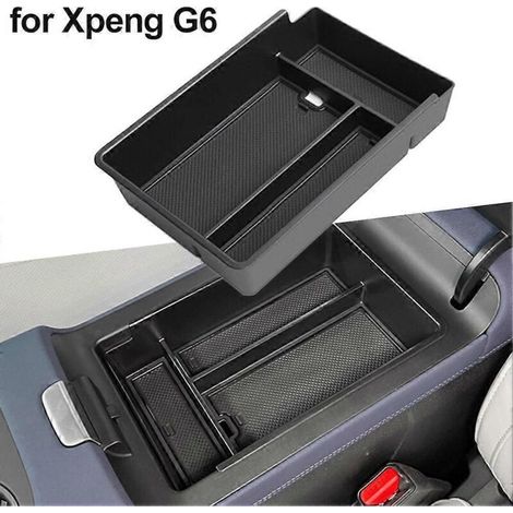KLVGTIFS PU - Boîte de rangement en ABS+PVC pour accoudoir de console centrale Xpeng G6 (1/5)