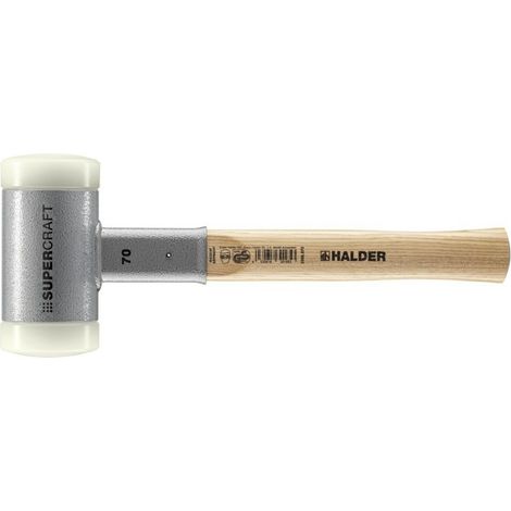 Halder Rückschlagfreier Hammer mit Hickory-Stiel 70 mm