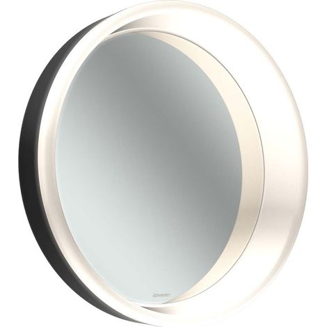 Schneider LUNE D2W miroir lumineux, rond, éclairage LED tout