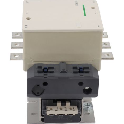 Contacteur tripolaire à courant alternatif, intensité nominale élevée, conductivité électrique sensible, contacteur pour moteur à courant alternatif 330 A 110 V (1/5)