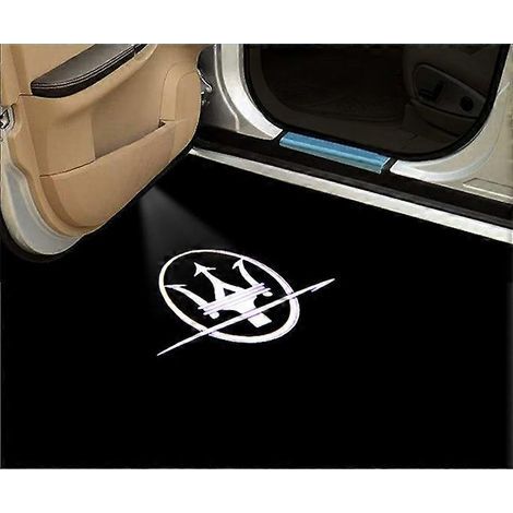 Set mit 2 Ambient-Laser-Türprojektoren für Maserati Ghibli Levante Ghibli, Stil 4 (1/5)