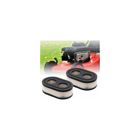 2-teiliger Rasenmäher-Luftfilter, passend für Briggs & Stratton Motoren 798452 und 5432, Rasenfilter für den Garten (1/4)