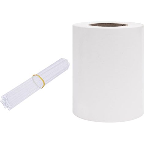 Garden Privacy Screen PVC 35x0.19 m White vidaXL