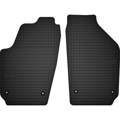 Tappetini anteriori in gomma per: Volkswagen Polo IV 9N hatchback (dal 2001 al 2009)