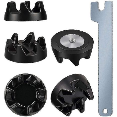 Lot de 6 coupleurs et raccords de rechange pour blenders KitchenAid WP9 avec clé (1/5)