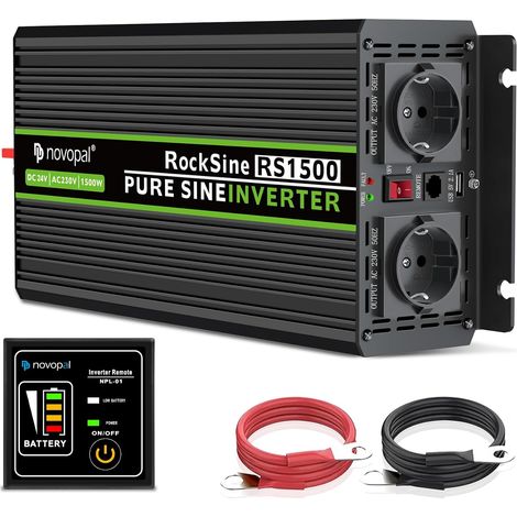 1500W 3000W Convertisseur Pur Sinus DC 24V AC 220V Onduleur (1/5)