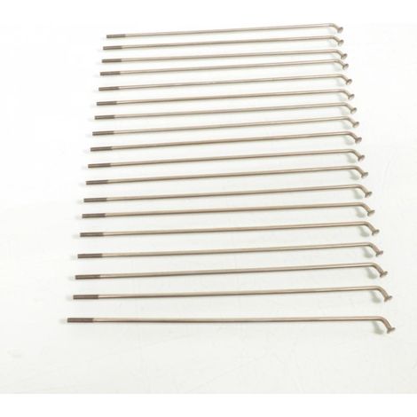 Set aus 10 Felgenspeichen Ø3mm 110° L185mm hinten für Motorrad (1/3)