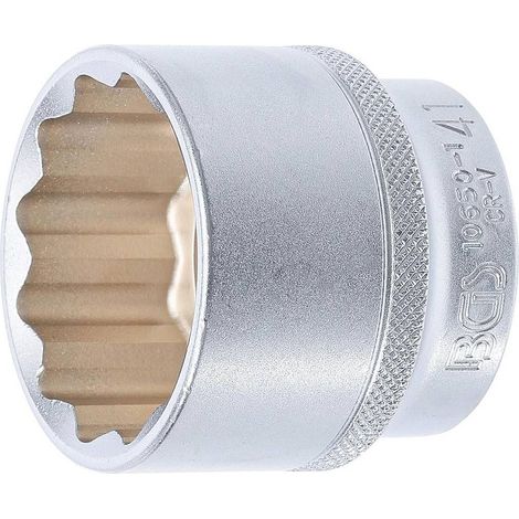 Douille pour Clé Douze Pans 12,5 mm (1/2) 41 mm - Acier Résistant - Précision et Durabilité, Pro - D-Work
