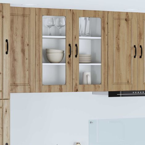 Küchenschrank Artisan-Eiche 80 x 31 x 80 cm Holzwerkstoff