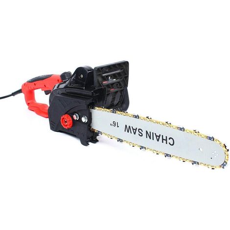 Gojoy – Tronçonneuse électrique 40,6 cm 2000 W – Moteur à fil de cuivre – Tension de chaîne sans outil – Lubrification automatique - A-7018