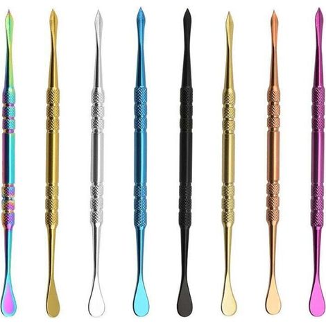Lot de 6 cuillères à sculpter en acier inoxydable pour sculpture sur cire 11,9 cm