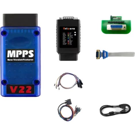 Programmatore ECU, supporto multilingue, funzioni di ripristino avanzate, pacchetto MPPS V22 completo (1/2)