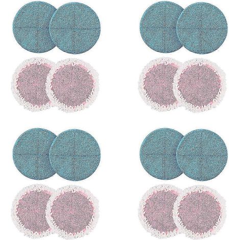Lot de 16 lingettes de rechange AURA pour balai électrique - Accessoires et outils ménagers (1/5)