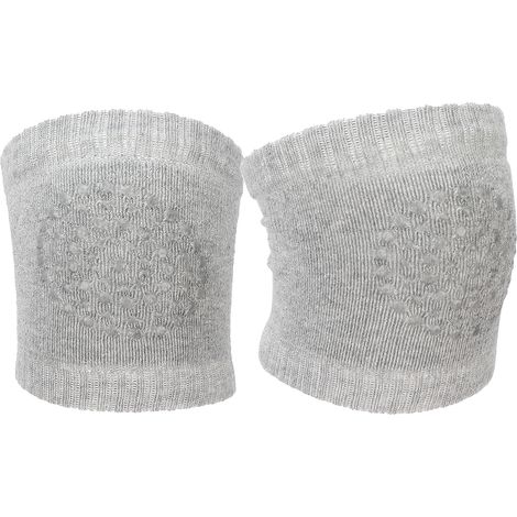 Genouillères antidérapantes pour bébé qui rampe et marche (gris) (1/5)