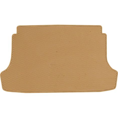 Tappetino per bagagliaio in EVA per Suzuki Grand Vitara II SUV dal 2005 al 2014, a nido d'ape - beige (1/5)