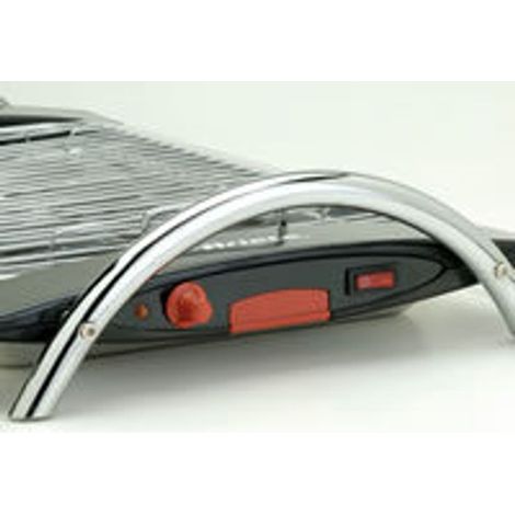 Ariete 732 Grill Da tavolo Elettrico Nero, Argento 2000 W (1/5)
