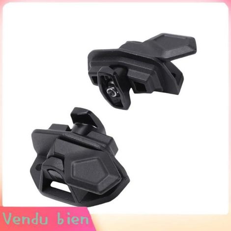 1 Kit de loquet à dégagement rapide, Métal, Noir, pour système LinQ, compatible Ski-Doo Lynx 2016-2025, accessoire motoneige (1/4)