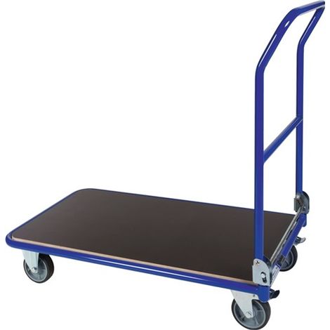 Bako Logistiksysteme Magazinwagen Serie F300 mit Schiebebügel klappbar 850x500mm 300kg Tragkraft (1/2)