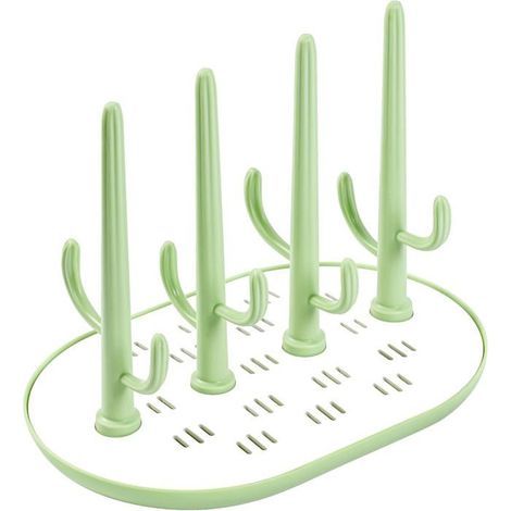 Séchoir pour Biberons,Séchoir pour Bouteilles,Egoutte-biberons Arbre avec Bac à Eau Amovible pour Biberon,Couverts,Tétines Gobelets (1/5)