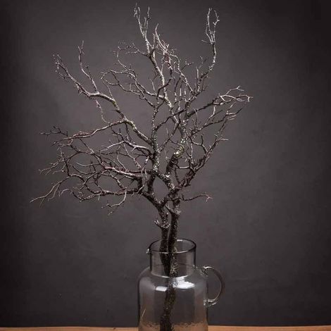Large Branch Spray Artificial Plant (SIngle Stem) - Plastic - L45 x W45 x H93 cm