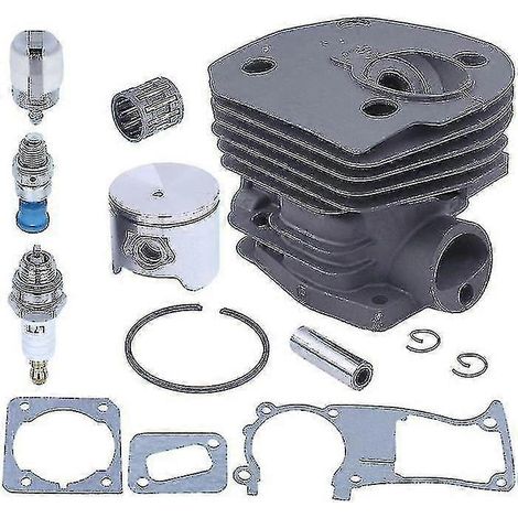 Kit cylindre 44 mm [piston, soupape de décharge, bougie d'allumage, boîtier de filtre à carburant] pour Husqvarna 350 346 (1/4)
