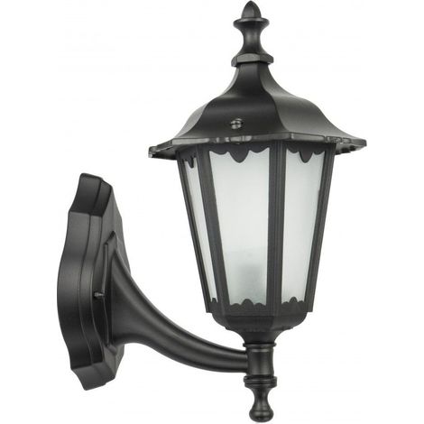 Applique esterna Retro nera 1 luce E27 IP43 SU-MA K3012 (1/5)