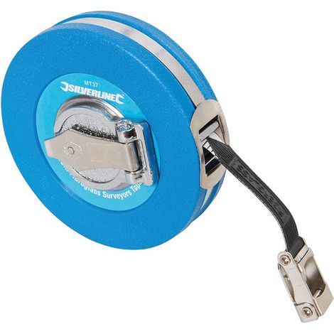 Glasfaserbandmaß 10 m x 13 mm (1/2)