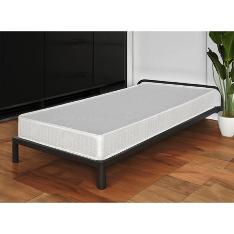 Talamo Italia - Colchón individual Gisella, Colchón de espuma de poliuretano, Colchón enrollado al vacío, 100% Made in Italy, 80x190h18 cm, con embalaje reforzado (1/5)