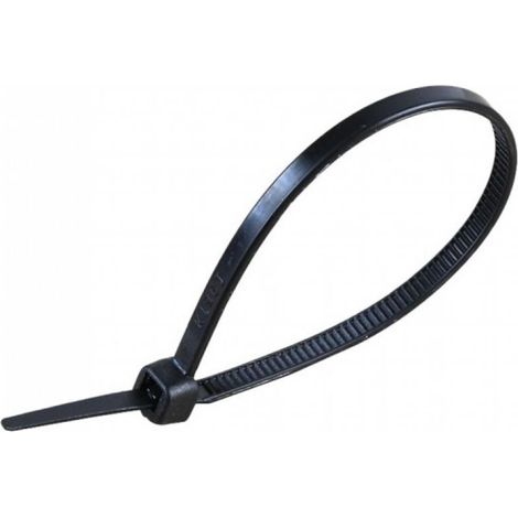 Brida V-TAC de 4,5 x 300 mm, color negro (paquete de 100)