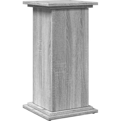 Maison Exclusive - Postament mit Stauraum Grau Sonoma 31x30x60 cm