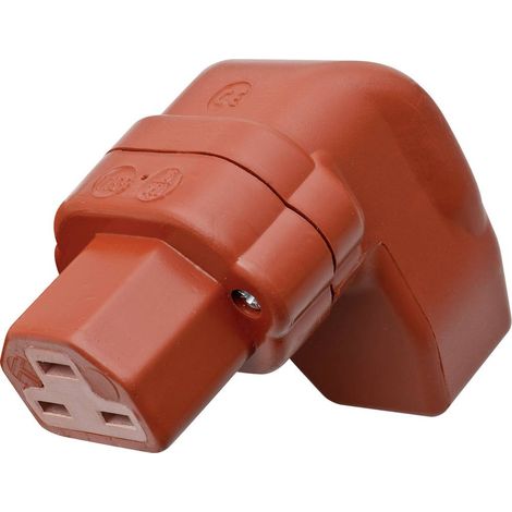 Connectique pour appareils chauffants série (connecteur réseau) 444 Kalthoff 444Si/Wi 444003 femelle, coudé Nombre tota (1/2)