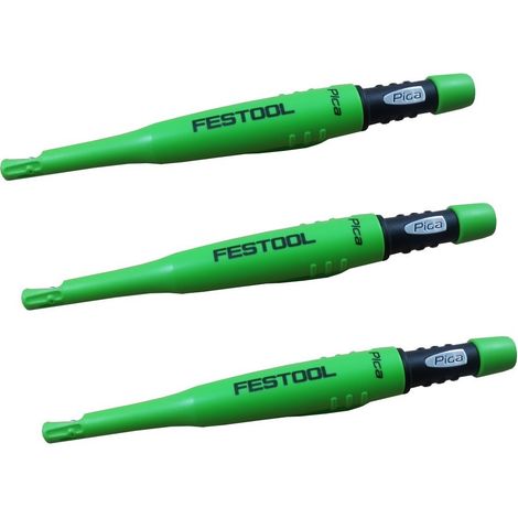Festool PICA Stift Marker Tieflochmarker Baumarker MAR-S PICA 3 Stück Fanartikel (1/2)