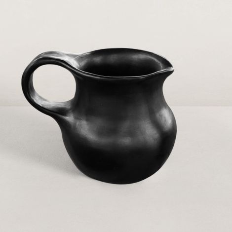 Carafe en céramique noire La Chamba 2,5L (1/5)